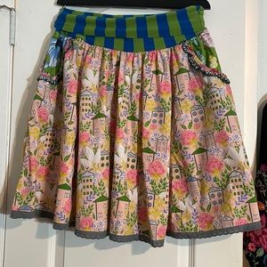 Matilda Jane, cotton skirt, size medium